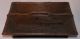Antique Knife Box,  Cutlery Tray,  Dovetailed Old Burnt Umber Paint,  Aafa,  Nr Primitives photo 5