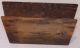 Antique Knife Box,  Cutlery Tray,  Dovetailed Old Burnt Umber Paint,  Aafa,  Nr Primitives photo 7