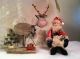 Primitive Christmas Santa Claus & Reindeer Primitives photo 3