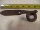 2 Pieces Vintage Rusty Wrought Iron Blacksmith Made Hooks Hangers Barn Find Primitives photo 1