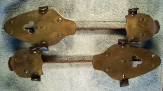 Vtg Antique Union Hardware Men ' S Size 11 Ice Skates 1624: Brass Plated photo