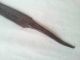 ※ 16 Th C Primitive Wrought Iron Knife Blacksmith Made Brush Axe Marked?? Primitives photo 7