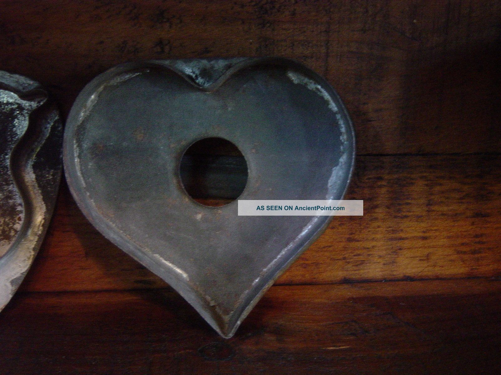 Two Early 19c Folky Pa Cookie Cutters. . . . Antique Primitive. . Aafa