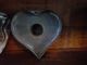 Two Early 19c Folky Pa Cookie Cutters. . . .  Antique Primitive. .  Aafa Primitives photo 1