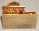 Early 1900s Miniature House - Paper Litho - Cardboard & Wood Cute Primitives photo 4