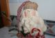 Primitive Christmas Santa Claus Doll Gingham Plaid Feather Tree Rusty Bell Prim Uncategorized photo 1