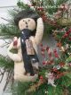 Christmas Holiday Winter Snowman,  Candy Canes Door Wreath Arrangement Uncategorized photo 1