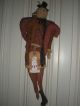 Primitive Handmade Doll Snowman Christmas Candy Cane,  Gingerbread Man Terrific Primitives photo 4