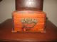 Antique Pine Chest Beautifuly Hand Carved And Painted 1900-1950 photo 6