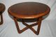 Rare Pair Lane Round Danish Modern Tables Can ' T Find Another On Web Mid-Century Modernism photo 4