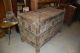 Large Antique Trunk/romney Chest/gypsy Dowery Trunk/kitchen Island/storage Decor Other photo 1