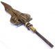 Antique Magic Tombak Spear From Indonesia Kris Keris Shaman Dukun Besi Kuning Pacific Islands & Oceania photo 1