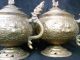 Old Antique Teapot Or Kettle Singha Closer Animals Figure Hand Craft Rare Teapots photo 2