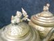 Old Antique Teapot Or Kettle Singha Closer Animals Figure Hand Craft Rare Teapots photo 8