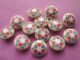 Vintage Buttons Handpaint In Czech Republic The Are From Glass Buttons photo 1