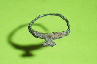 Authentic Ancient Roman Ring Key Artifact Box Lock Tool Treasure Chest Antique photo