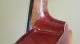 Antique Antonius Stradivarius German 4/4 Violin & 2 Bows Tiger Maple Back String photo 5