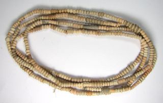 Pc2004uk A 5.  00 Grms String Of Coptic Egyptian Terracotta Beads 117p photo