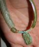 Ancient Egyptian Hand Amulet,  Faience,  Rim Glass + Roman Philip Mitry Collection Egyptian photo 6