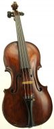 Very Old Antique English Violin,  Betts School C.  1830 String photo 11