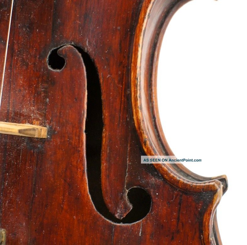 Very Old Antique English Violin,  Betts School C.  1830 String photo