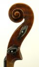 Very Old Antique English Violin,  Betts School C.  1830 String photo 3
