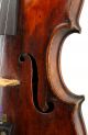 Very Old Antique English Violin,  Betts School C.  1830 String photo 6
