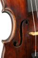 Very Old Antique English Violin,  Betts School C.  1830 String photo 7