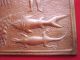 Lovely Vintage Papua New Guinea Hammered Copper Picture,  Artwork Pacific Islands & Oceania photo 4