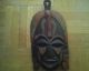 African Mask,  Antique,  Handcarved/painted. . .  Very Rare,  Made In Africa. Masks photo 3