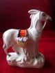 Staffordshire Made In England 19th Century Porcelain Donkey Figurines photo 2
