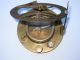 Nautical Brass Finish Stanley London Sundial Compass Compasses photo 5