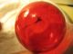 Red Japanese Glass Ball Fishing Float Rare Color Fishing Nets & Floats photo 2