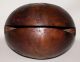 Antique Japanese Buddhist Wooden Temple Drum,  (mokugyo),  And Striker.  Rare Bells photo 6