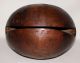 Antique Japanese Buddhist Wooden Temple Drum,  (mokugyo),  And Striker.  Rare Bells photo 7