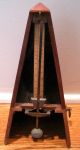 - Antique Vintage 1815 - 1846 Maelzel Paquet Wood Fabricant Metronome - France Other photo 6