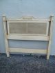 Pair Of French Caned Twin Size Headboards By Davis Cabinet 2803 Post-1950 photo 7