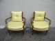 Pair Of French Antique Painted Living Room Side By Side Chairs 2781 Post-1950 photo 2