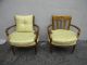Pair Of French Antique Painted Living Room Side By Side Chairs 2781 Post-1950 photo 3