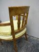 Pair Of French Antique Painted Living Room Side By Side Chairs 2781 Post-1950 photo 8