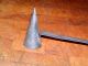 Primitive Early 18th C Style Witches Hat Tin Candle Snuffer 16 