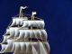 Finest Japanese Sterling Silver Clipper Ship In Relief By Takehiko Japan Nr Other photo 3