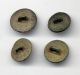 Loracwin Awesome Lot 4 Brass Buttons Decorated Medieval Relief,  16th Century British photo 1