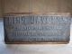 Antique Vintage Reno Mould Engineering Approval Wood Stamp Other photo 1