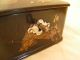 Antique French¨papier Mache Jewelery Box,  Japanese Pattern,  Around 1880 ' S Boxes photo 6