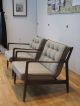 Pair Selig Chairs Danish Mid Century Modern Completely Restored Kofod Larsen Dux Post-1950 photo 2
