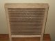 Small Antique Double Sided Ribbed Corragated Metal Washboard In Good Wood Frame Primitives photo 2