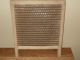 Small Antique Double Sided Ribbed Corragated Metal Washboard In Good Wood Frame Primitives photo 3
