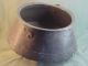 Primitive Copper Pot Cauldron Kettle Hand Hammered Made Dovetail Seaming Antique Primitives photo 8