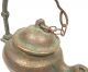 Antique Renaissance Bronze Oil Lamp Ca 1400 - 1600 Ad Primitives photo 4
